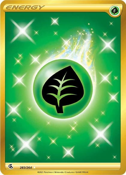 Grass Energy (Secret), SWSH08: Fusion Strike 283/264