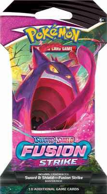 Fusion Strike Sleeved Booster Pack, SWSH08: Fusion Strike P247656
