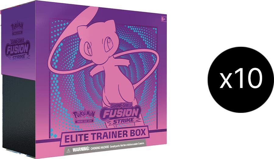 Fusion Strike Elite Trainer Box Case, SWSH08: Fusion Strike P256271