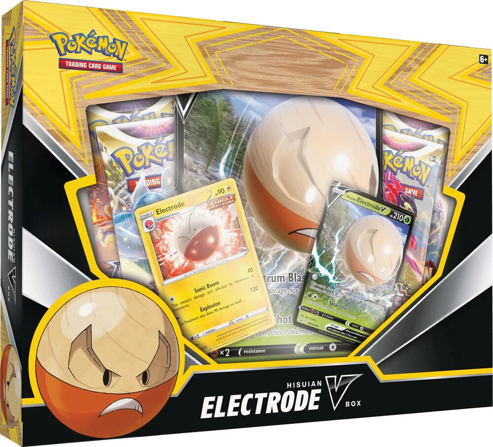 Hisuian Electrode V Box, SWSH08: Fusion Strike P282721
