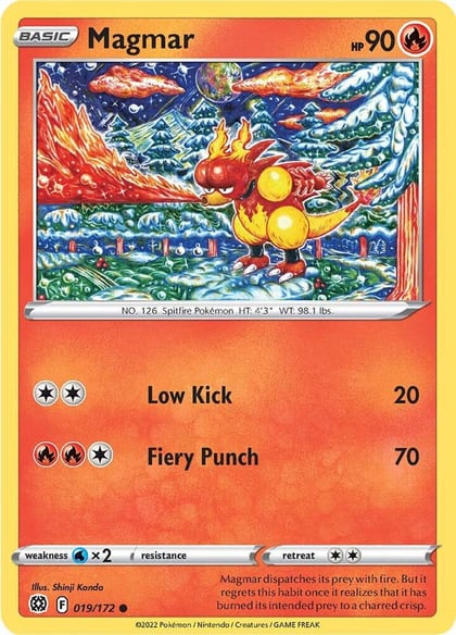Magmar, SWSH09: Brilliant Stars 019/172