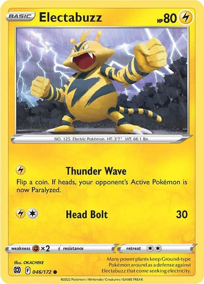 Electabuzz, SWSH09: Brilliant Stars 046/172