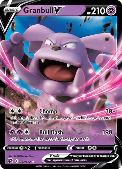 Granbull V, SWSH09: Brilliant Stars 057/172