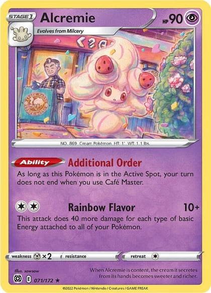 Alcremie, SWSH09: Brilliant Stars 071/172