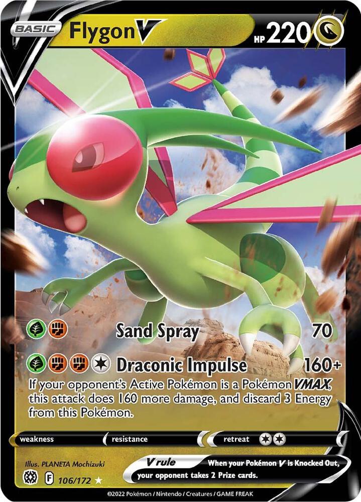 Flygon V, SWSH09: Brilliant Stars 106/172