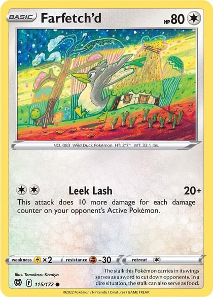Farfetch'd, SWSH09: Brilliant Stars 115/172