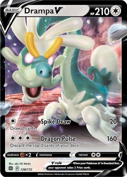 Drampa V, SWSH09: Brilliant Stars 128/172