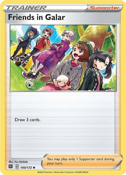 Friends in Galar, SWSH09: Brilliant Stars 140/172