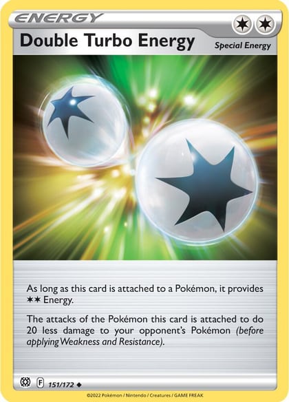 Double Turbo Energy, SWSH09: Brilliant Stars 151/172