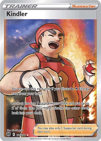 Kindler (Full Art), SWSH09: Brilliant Stars 170/172