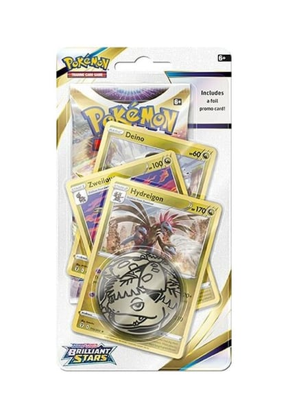 Brilliant Stars Premium Checklane Blister [Hydreigon], SWSH09: Brilliant Stars P256143