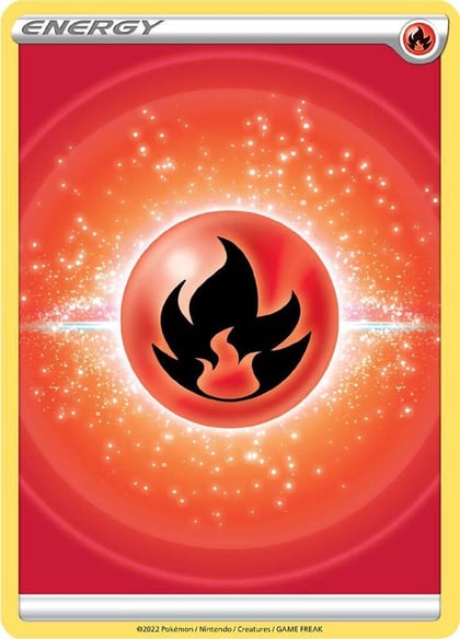 Fire Energy (2022 Unnumbered), SWSH09: Brilliant Stars P264248