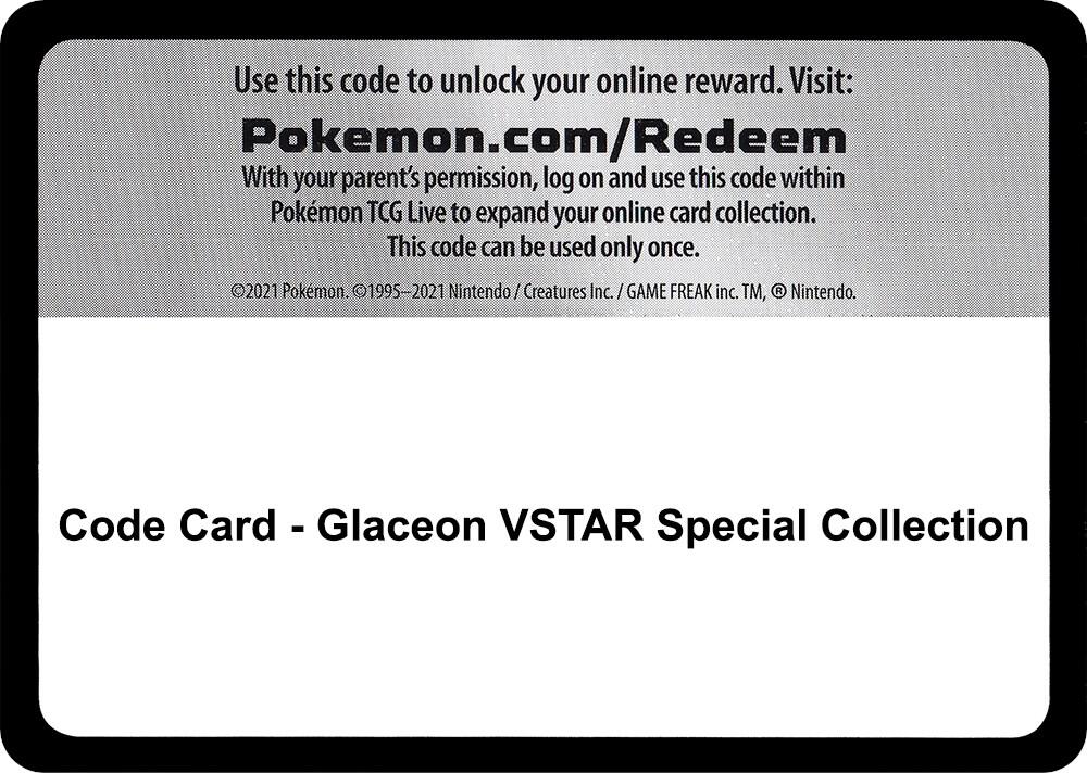 Code Card - Glaceon VSTAR Special Collection, SWSH09: Brilliant Stars P264261