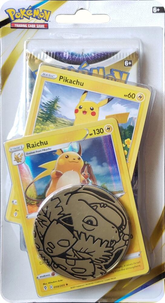 Brilliant Stars Premium Checklane Blister [Raichu], SWSH09: Brilliant Stars P722192