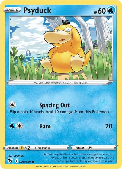 Psyduck, SWSH10: Astral Radiance 028/189