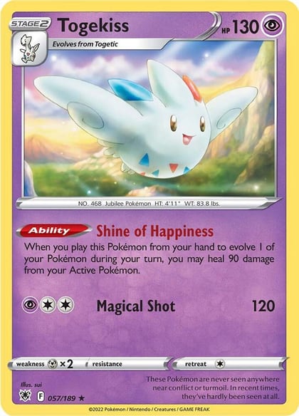 Togekiss, SWSH10: Astral Radiance 057/189