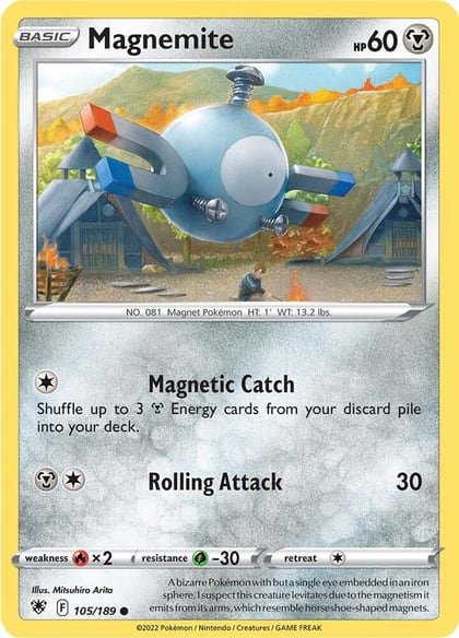 Magnemite, SWSH10: Astral Radiance 105/189
