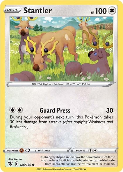 Stantler, SWSH10: Astral Radiance 125/189