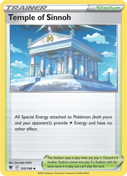 Temple of Sinnoh, SWSH10: Astral Radiance 155/189