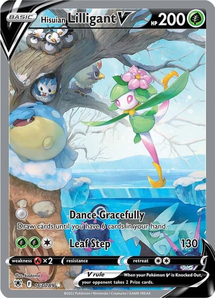 Hisuian Lilligant V (Alternate Full Art), SWSH10: Astral Radiance 163/189