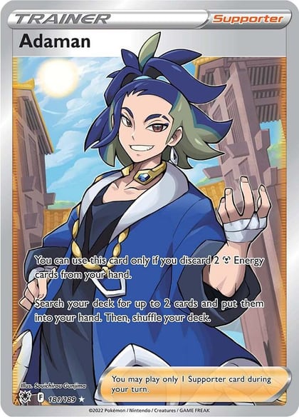Adaman (Full Art), SWSH10: Astral Radiance 181/189