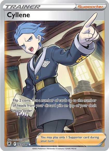 Cyllene (Full Art), SWSH10: Astral Radiance 183/189