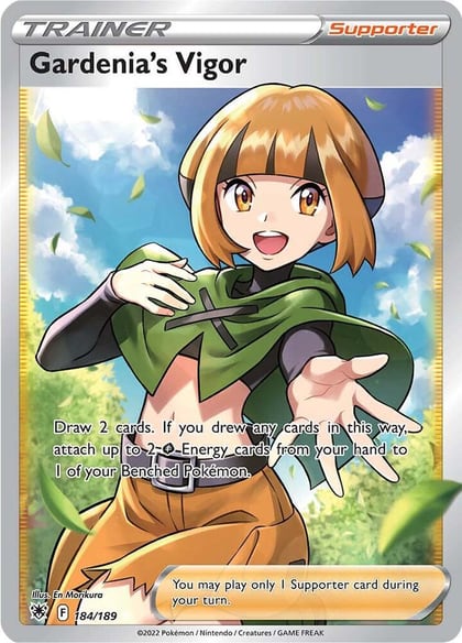 Gardenia's Vigor (Full Art), SWSH10: Astral Radiance 184/189