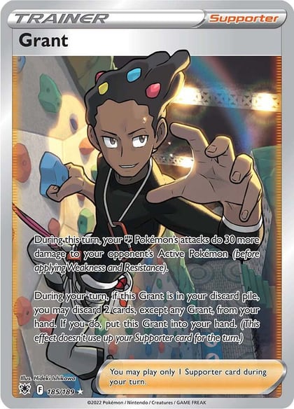 Grant (Full Art), SWSH10: Astral Radiance 185/189