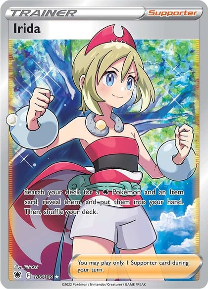 Irida (Full Art), SWSH10: Astral Radiance 186/189