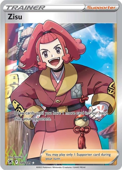 Zisu (Full Art), SWSH10: Astral Radiance 189/189
