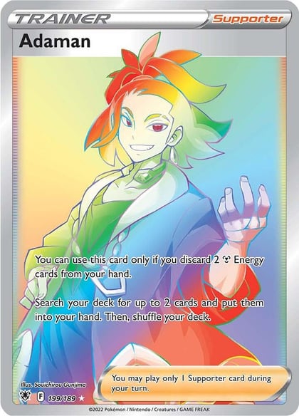 Adaman (Secret), SWSH10: Astral Radiance 199/189