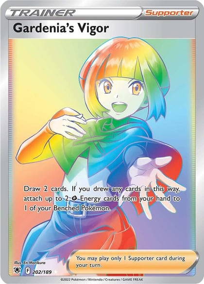 Gardenia's Vigor (Secret), SWSH10: Astral Radiance 202/189