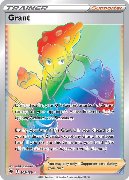 Grant (Secret), SWSH10: Astral Radiance 203/189