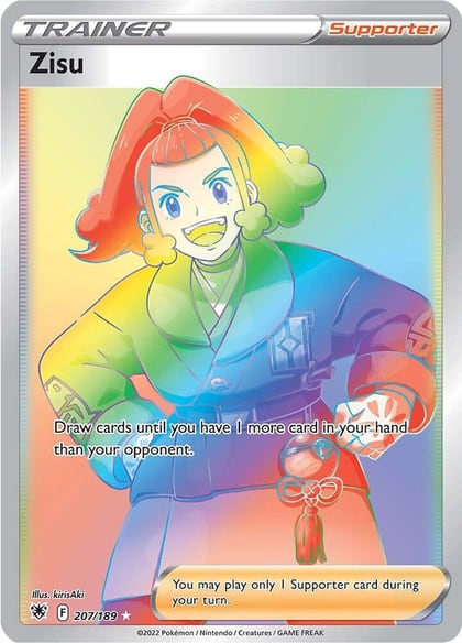 Zisu (Secret), SWSH10: Astral Radiance 207/189
