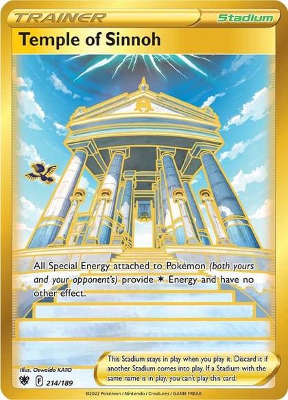 Temple of Sinnoh (Secret), SWSH10: Astral Radiance 214/189