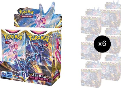 Astral Radiance Booster Box Case, SWSH10: Astral Radiance P265520