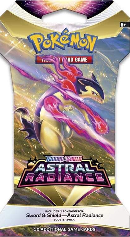 Astral Radiance Sleeved Booster Pack, SWSH10: Astral Radiance P265526