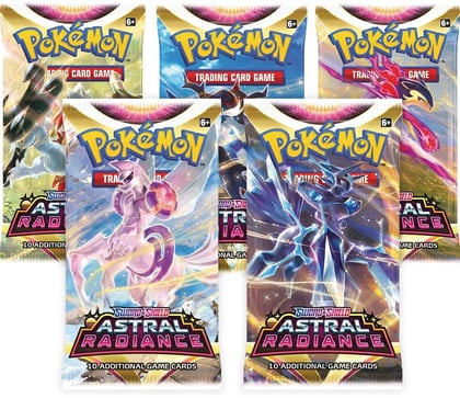 Astral Radiance Booster Pack Art Bundle [Set of 5], SWSH10: Astral Radiance P265542