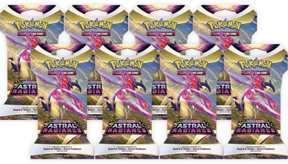 Astral Radiance Sleeved Booster Pack Bundle [Set of 8], SWSH10: Astral Radiance P265544