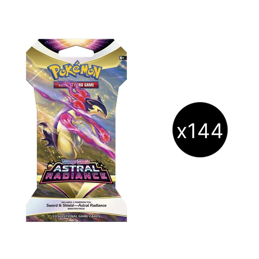 Astral Radiance Sleeved Booster Pack Case, SWSH10: Astral Radiance P496130