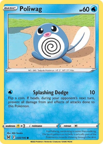 Poliwag, SWSH11: Lost Origin 030/196