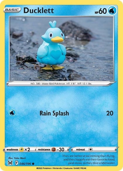 Ducklett, SWSH11: Lost Origin 046/196