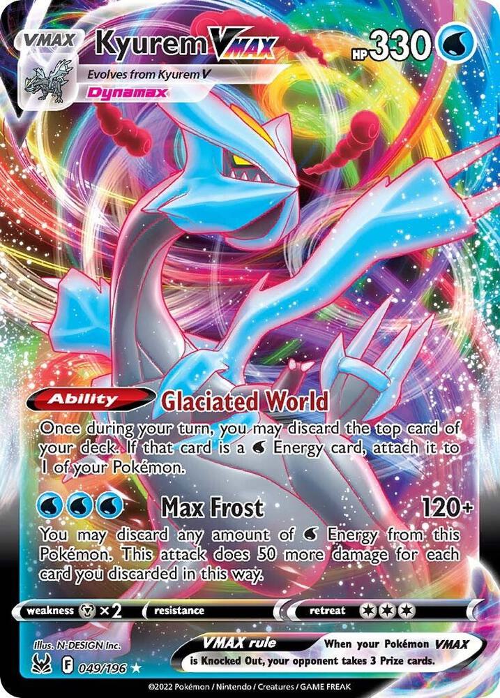 Kyurem VMAX, SWSH11: Lost Origin 049/196