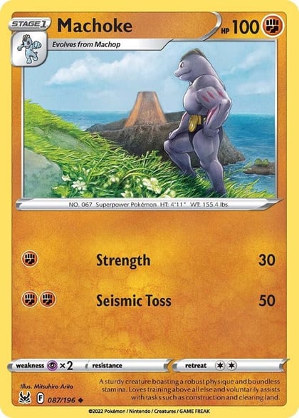 Machoke, SWSH11: Lost Origin 087/196