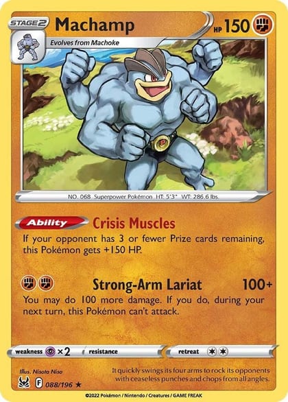 Machamp, SWSH11: Lost Origin 088/196