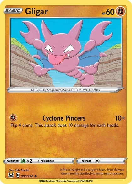 Gligar, SWSH11: Lost Origin 095/196