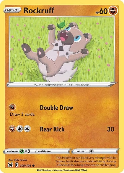 Rockruff, SWSH11: Lost Origin 109/196