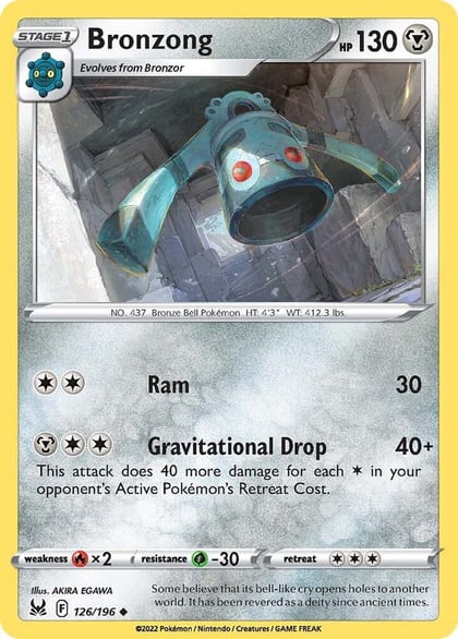 Bronzong, SWSH11: Lost Origin 126/196