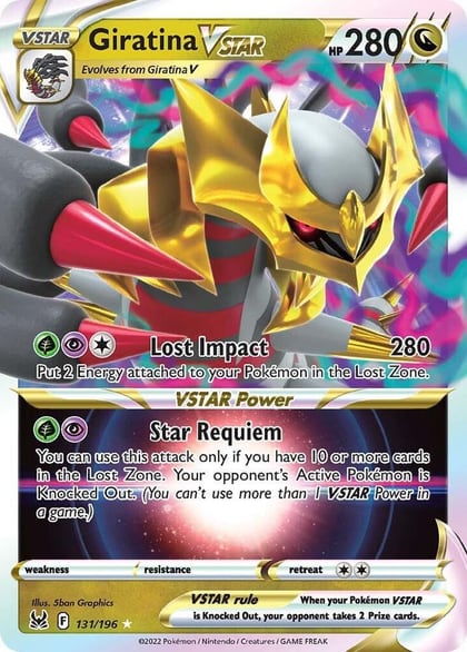 Giratina VSTAR, SWSH11: Lost Origin 131/196
