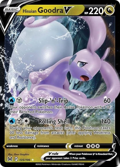 Hisuian Goodra V, SWSH11: Lost Origin 135/196